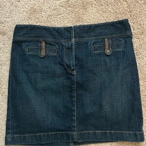 LOFT Dark Blue Pencil Skirt